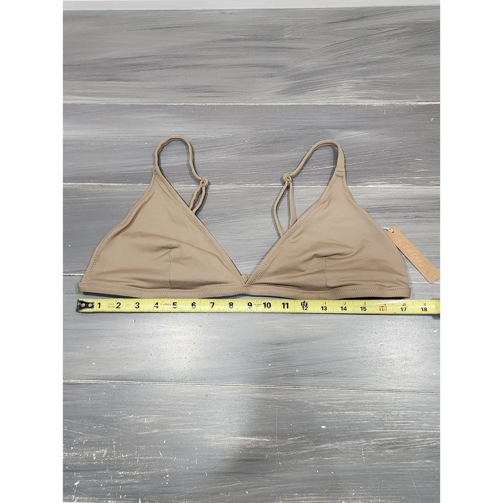 SKIMS Swim Adjustable Triangle‎ Top Desert Tan Size 2X NWT Swim Top